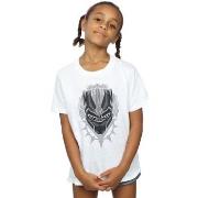 T-shirt enfant Marvel Black Panther Head