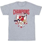 T-shirt enfant Dessins Animés Lola Football Champions