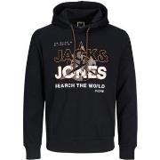 Sweat-shirt Jack &amp; Jones Sweat coton à capuche