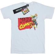 T-shirt Marvel Vintage Logo Blast