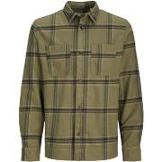 Chemise Jack &amp; Jones Chemise carreaux regular fit GRANDE TAILLE JA...