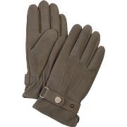 Gants Profuomo Gants Laine Vert Cuir