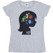T-shirt Disney Inside Out Head Silhouette