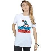 T-shirt Marvel Captain America Pixelated