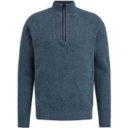 Sweat-shirt Vanguard Pullover Demi-Zip Bleu