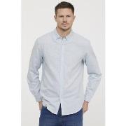 Chemise Lee Cooper Chemise DUKO Blue Grey