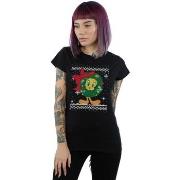 T-shirt Dessins Animés Tweety Pie Christmas Fair Isle