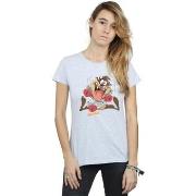 T-shirt Dessins Animés Taz Valentine's Day Madly In Love