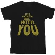 T-shirt Disney May The Force Be With You
