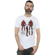 T-shirt Marvel Deadpool Action Figure Plans