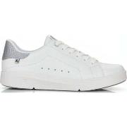 Baskets basses Rieker white casual closed sport shoe