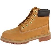 Baskets montantes enfant Timberland Chaussures 12909 6IN Prem Wheat Nu...