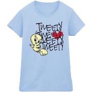 T-shirt Dessins Animés Tweety Love Heart