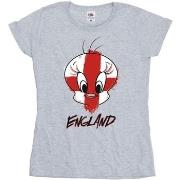 T-shirt Dessins Animés Tweety England Face