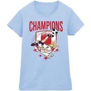 T-shirt Dessins Animés Champions