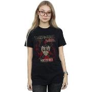 T-shirt Dessins Animés Tasmanian Devil Monster Rock