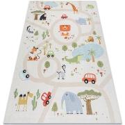 Tapis Rugsx Tapis lavable BAMBINO 1165 zoo pour les 160x220 cm