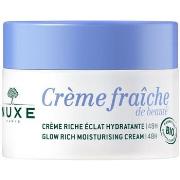 Masques &amp; gommages Nuxe Crème Fraiche de Beauté Crème Riche Eclat ...