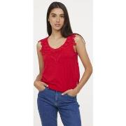 T-shirt Lee Cooper Débardeur AMACHI Cherry