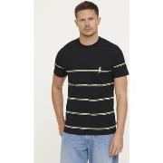 T-shirt Lee Cooper T-shirt AMARO Black