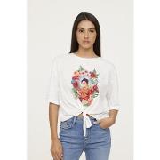 T-shirt Lee Cooper T-shirt ANOZA Ivory