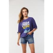 T-shirt Lee Cooper T-shirt AJI Ultra violet