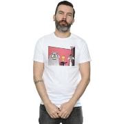 T-shirt Dessins Animés Christmas Postcard