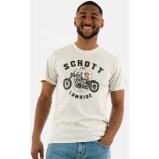 T-shirt Schott tsaron