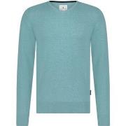 Sweat-shirt State Of Art Pull Col-V Bleu Azur