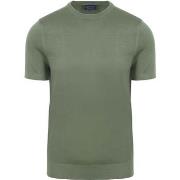 T-shirt Suitable Knitted T-shirt Vert