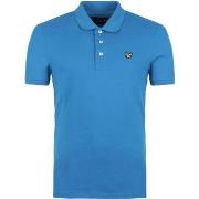 T-shirt Lyle And Scott Polo Bleu Mid