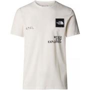 T-shirt The North Face NF0A882 M FOUDATION COORD.TEE-ZV3 GARDENIA WHIT...