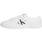 Baskets basses Calvin Klein Jeans Baskets homme Ref 62787 YBR Blanc