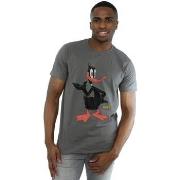 T-shirt Dessins Animés Daffy Duck Distressed