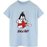 T-shirt Dessins Animés Daffy England Face