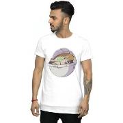 T-shirt Disney The Mandalorian Sleeping Child