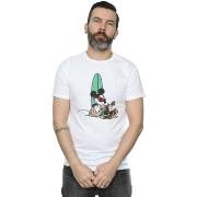 T-shirt Disney Mickey Mouse Surf And Chill