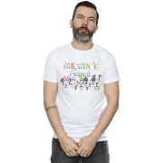 T-shirt Disney Mickey Mouse Friends Faded Nostalgia