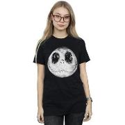T-shirt Disney Nightmare Before Christmas Jack Moon Face