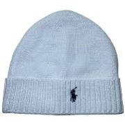 Bonnet Ralph Lauren Bonnets COLD WEATHER HAT blanc logo