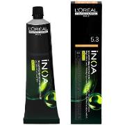 Colorations L'oréal Inoa Coloration Permanente Sans Ammoniaque 5.3 60 ...