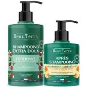 Shampooings Beauterra Etui Extra-doux 2 Pcs