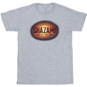 T-shirt enfant Dc Comics Shazam Fury Of The Gods 3D Logo Flare