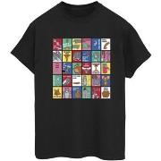 T-shirt Dessins Animés Grid Squares