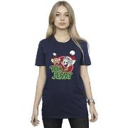 T-shirt Dessins Animés Christmas Hat Logo