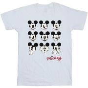 T-shirt Disney Mickey Mouse Many Faces