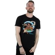 T-shirt Disney Moana And Maui Wave