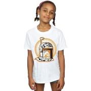 T-shirt enfant Disney Boba Fett Dia De Los Muertos