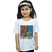 T-shirt enfant Disney Chewbacca Roar Pop Art