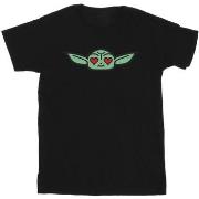 T-shirt enfant Disney The Mandalorian Grogu Heart Eyes